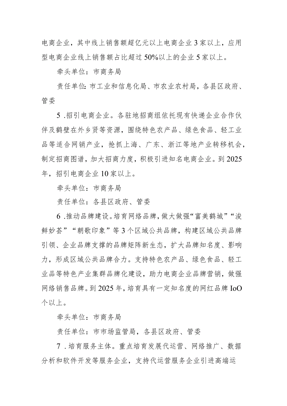 鹤壁市加快电商产业高质量发展三年行动计划（2023—2025年）.docx_第3页