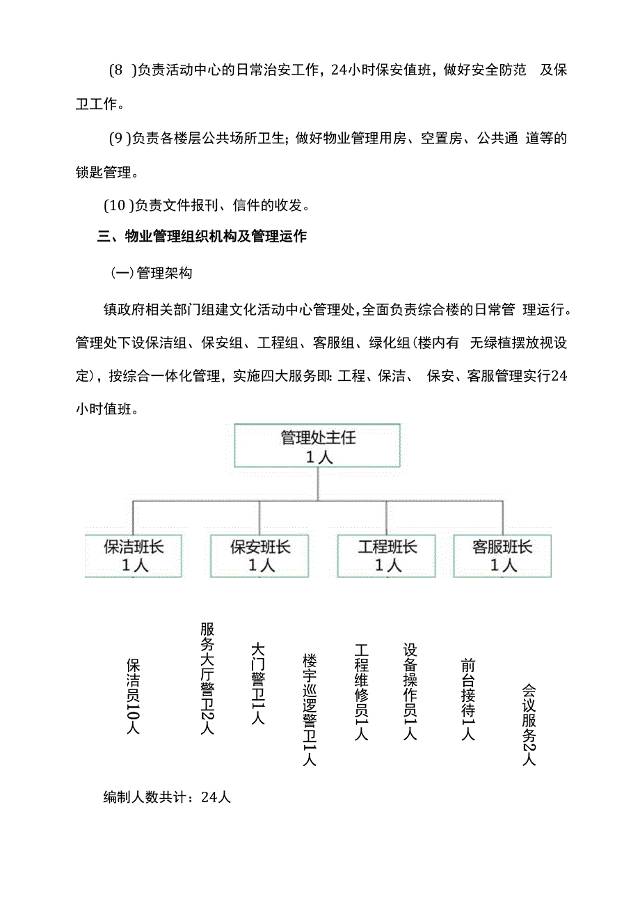 红庆河文化活动中心综合大楼物业管理方案.docx_第3页