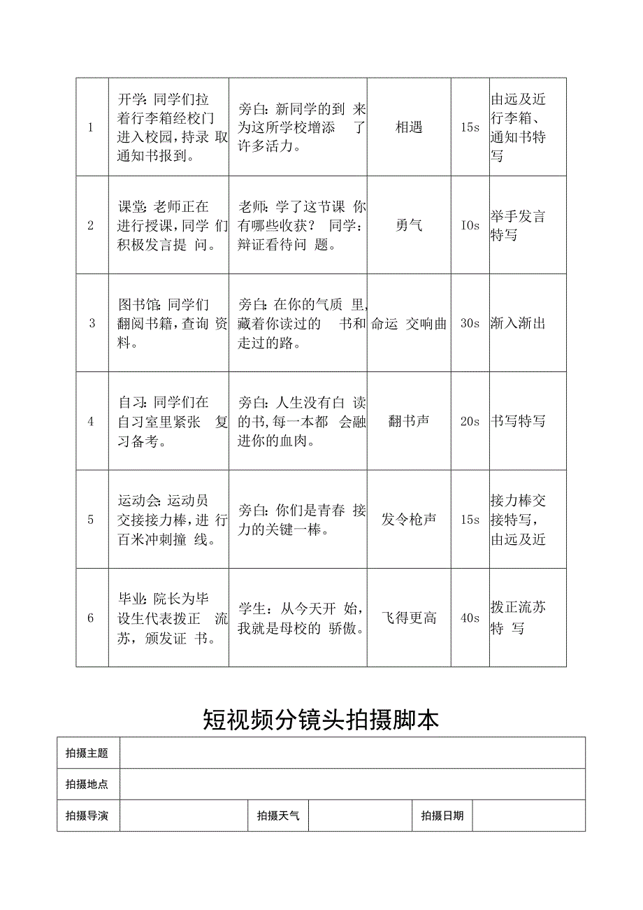 视频拍摄分镜头脚本（5份）.docx_第3页