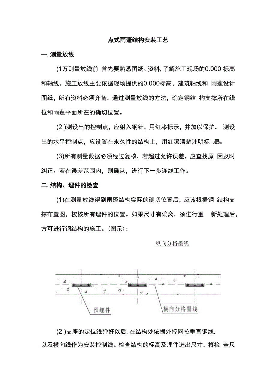 点式雨蓬结构安装工艺.docx_第1页