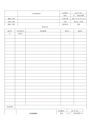 ISO13485-2022文件控制程序.docx