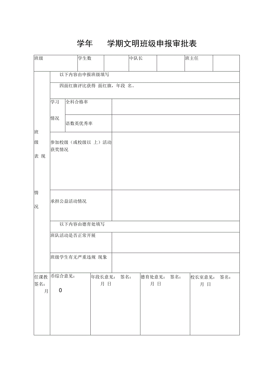 文明班级申报审批表.docx_第1页