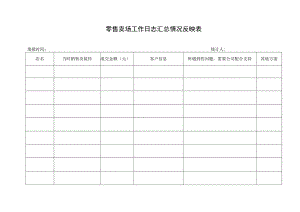 零售卖场工作日志汇总情况反映表.docx