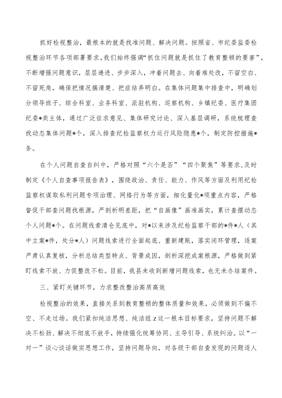 纪检整顿检视整治总结.docx_第2页