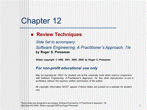 软件工程实践者的研究方法chapter12.ppt