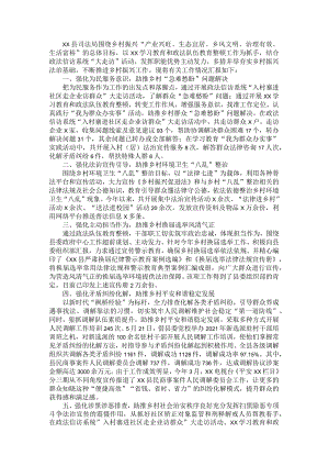 县司法局推进乡村振兴工作情况汇报.docx