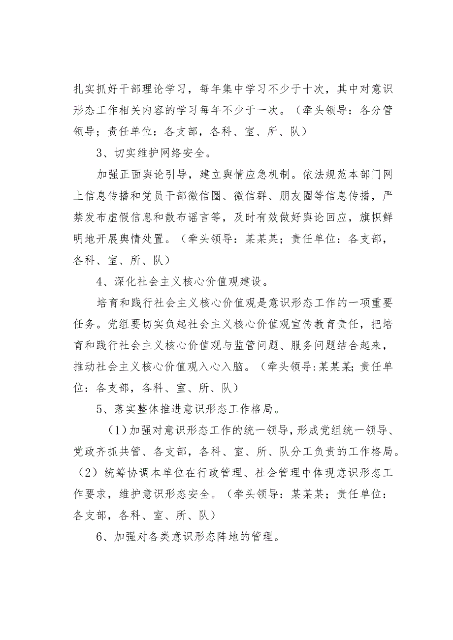 某某区市场局党组意识形态工作责任制实施方案.docx_第3页