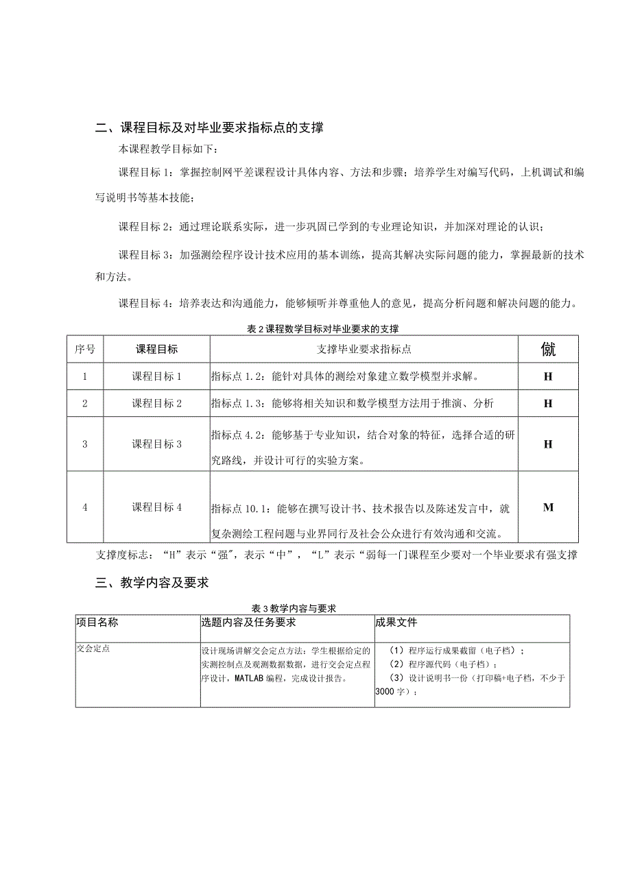 《Matlab与测绘程序课程设计》教学大纲.docx_第2页