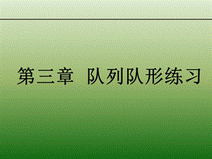 队列队形练习.ppt