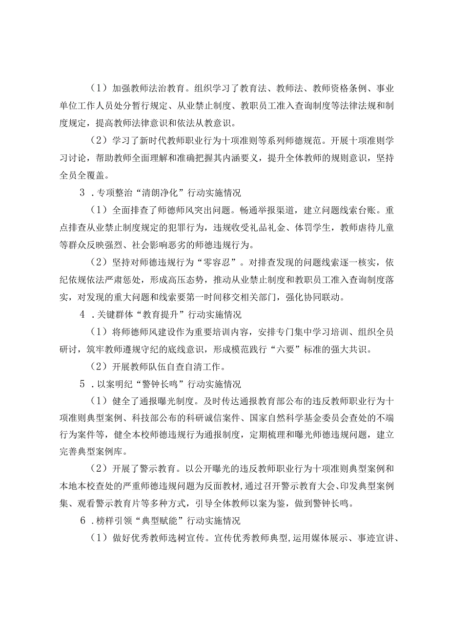 师德集中学习教育工作总结报告.docx_第2页