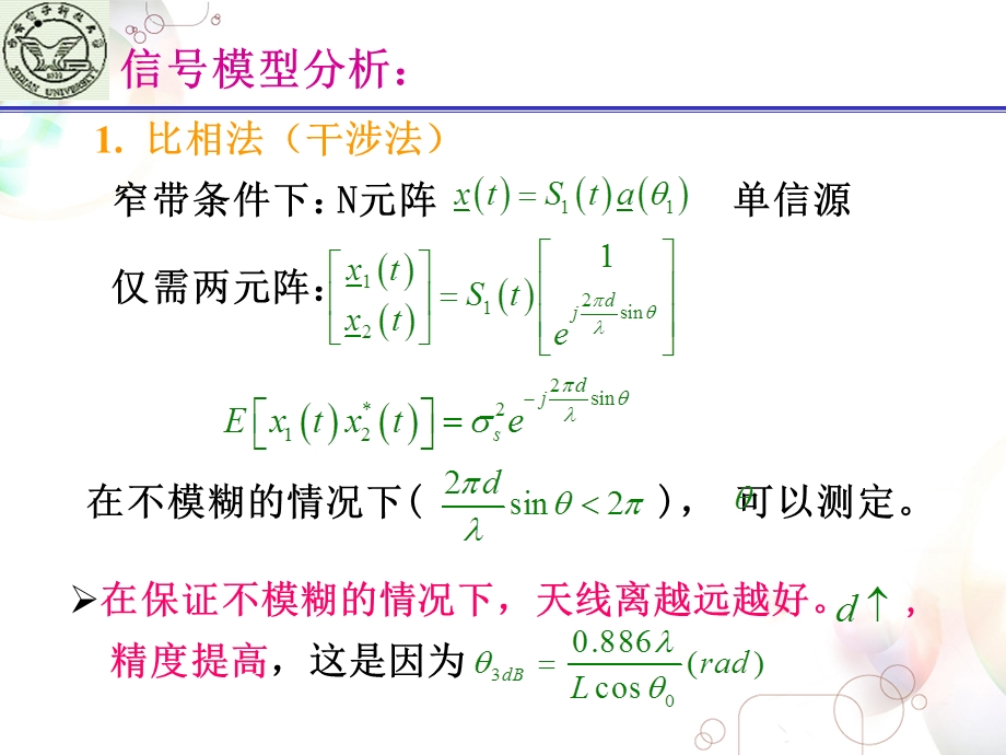 阵列信号处理课件第五章阵列信号的高分辨处理.ppt_第2页