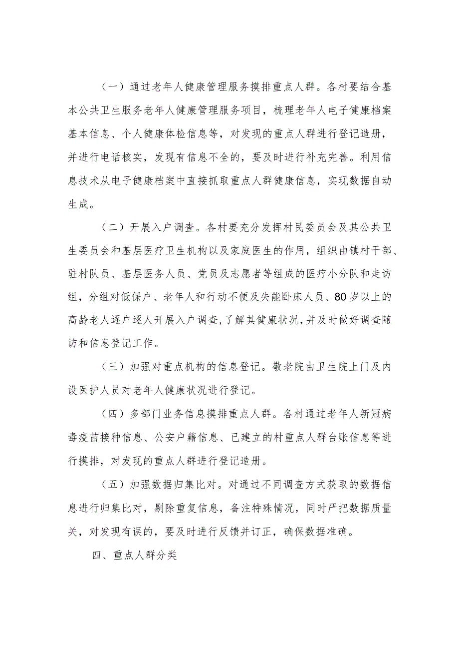 XX镇新冠病毒感染重点人群健康调查工作实施方案.docx_第2页