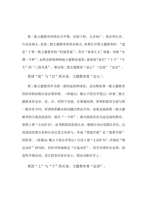 第二批主题教育发言稿可修改资料.docx