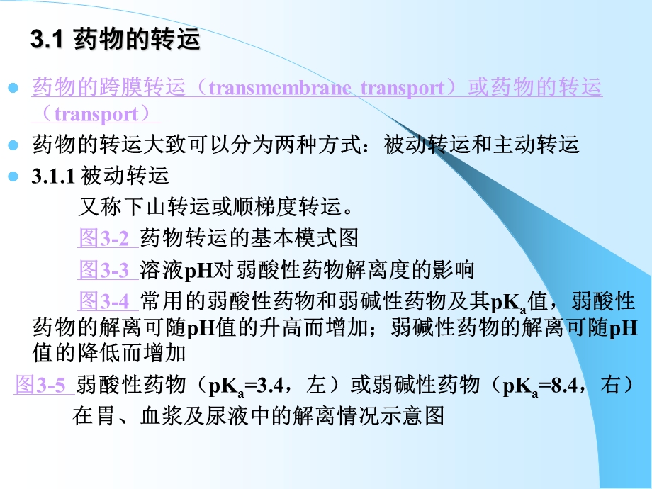 高级药理学第三章药物代谢动力学.ppt_第3页