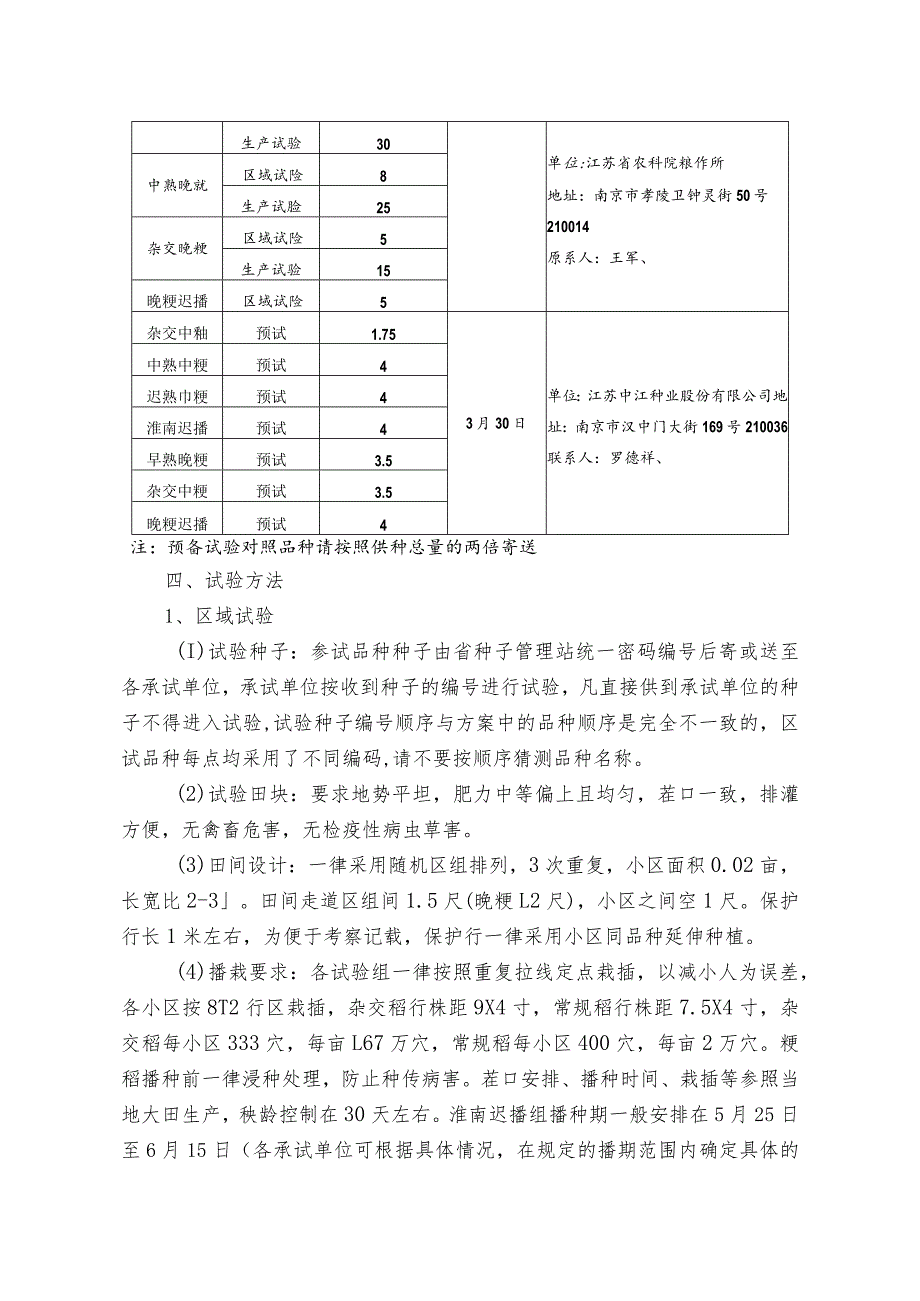 江苏省2012年水稻品种区域试验实施方案.docx_第3页