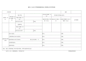 浙江工业大学校园建设处工程款支付审核表.docx