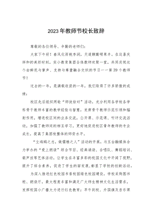 幼儿园园长在2023年教师节表彰大会上的发言4篇.docx