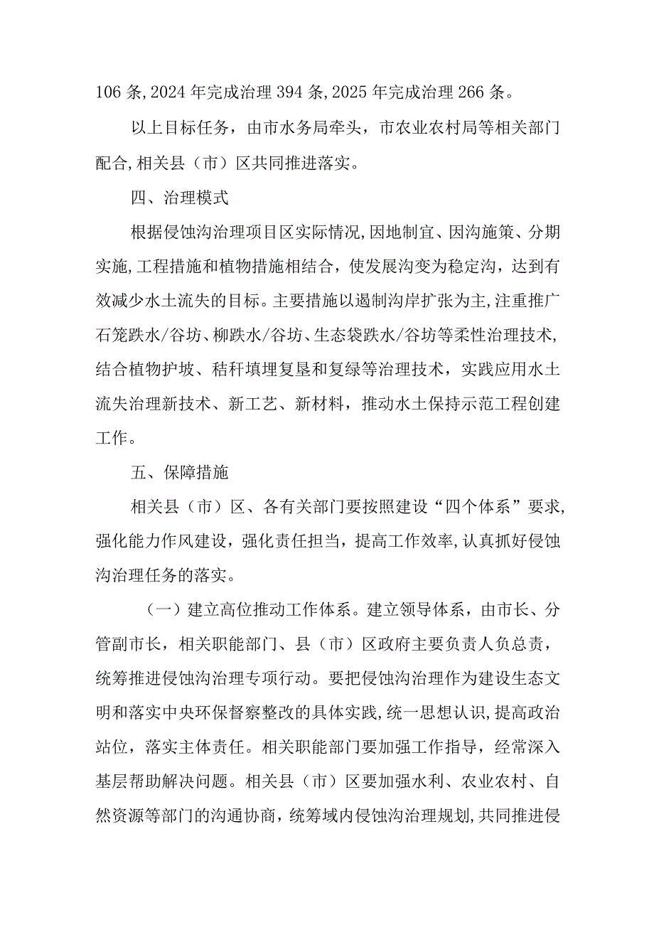 2023年侵蚀沟治理专项行动方案.docx_第3页