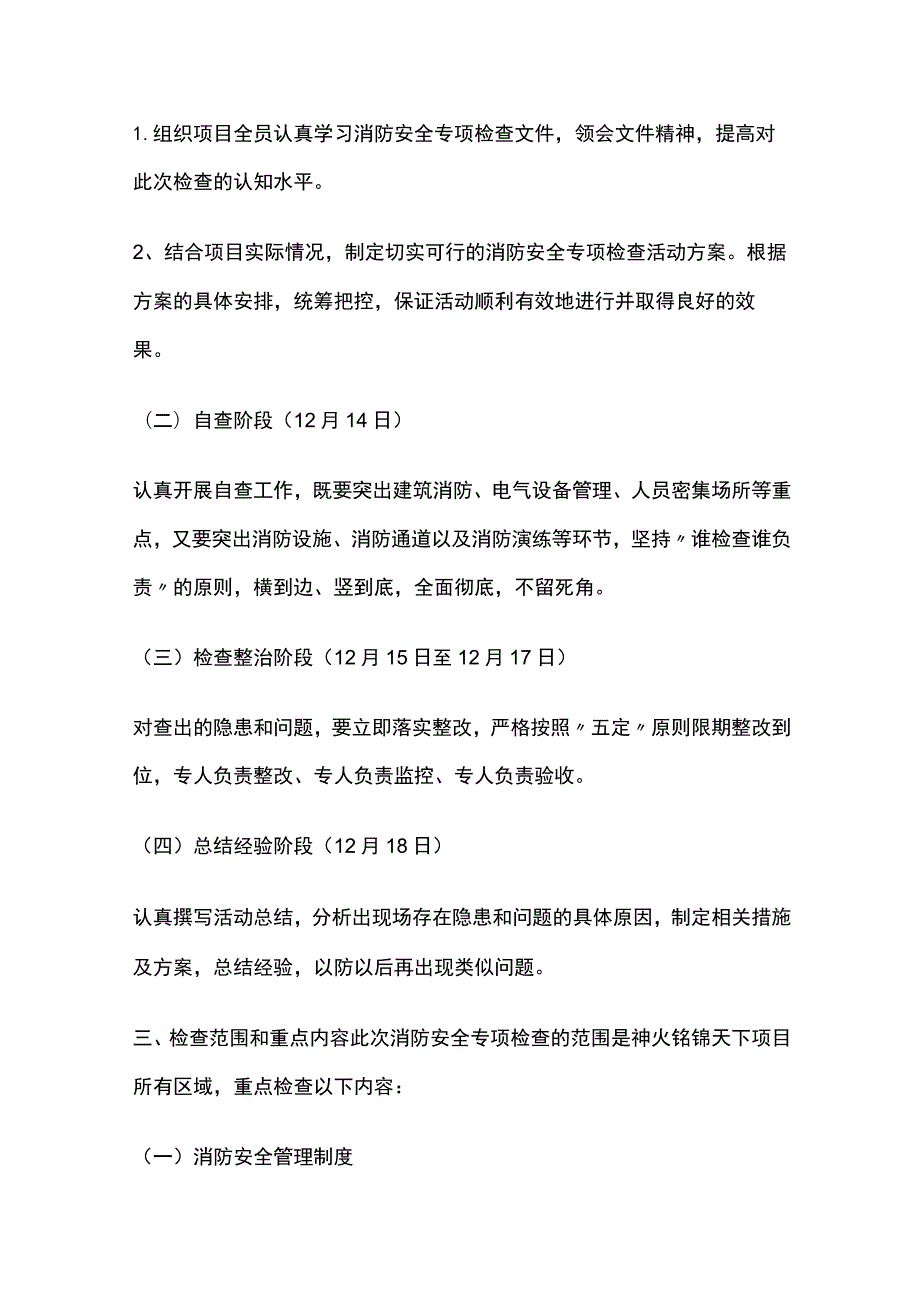 项目消防安全专项检查活动方案.docx_第2页