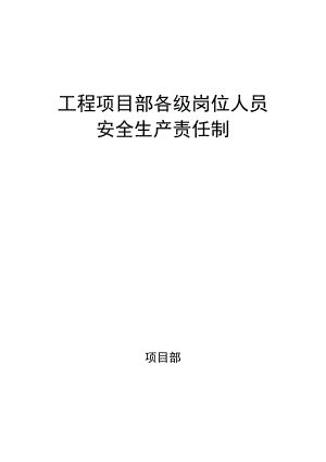 安全生产责任制（详细）.docx