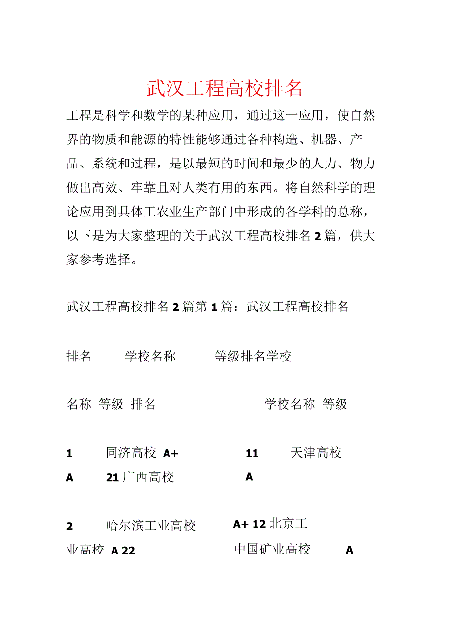 武汉工程大学排名.docx_第1页