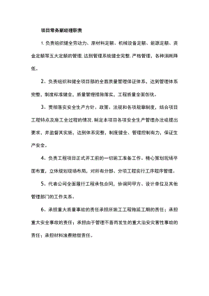 项目常务副经理职责.docx