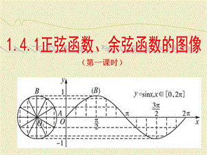 正弦函数余弦函数的图像优质课.ppt