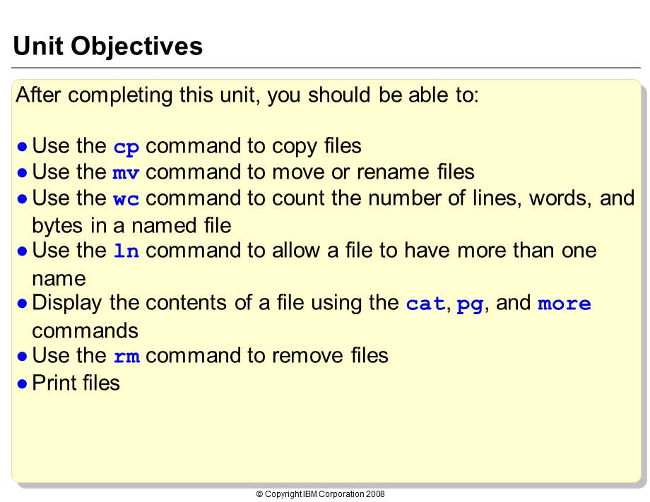 aix系统应用基础05usingfiles.ppt_第2页