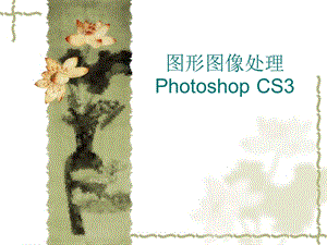 PS知识第一章初识PhotoshopCS3.ppt