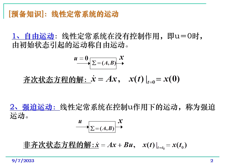 现代控制理论基础ch2第二章线性控制系统的运动分析.ppt_第2页