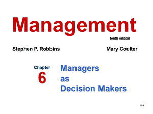 management教学资料10erobbinsppt06r.ppt