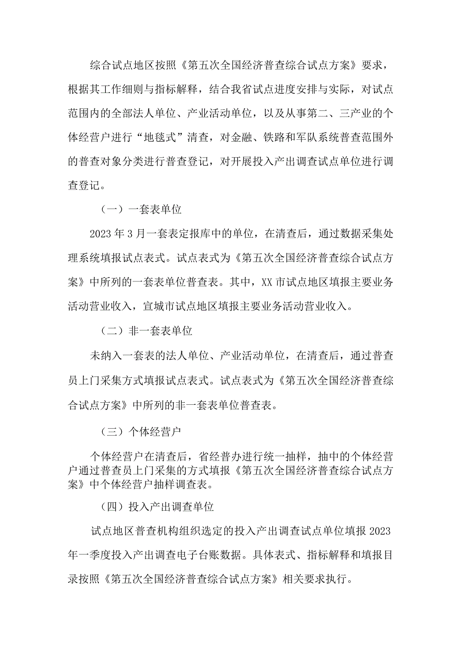 区县2023年开展全国第五次经济普查专项实施方案 汇编4份.docx_第2页