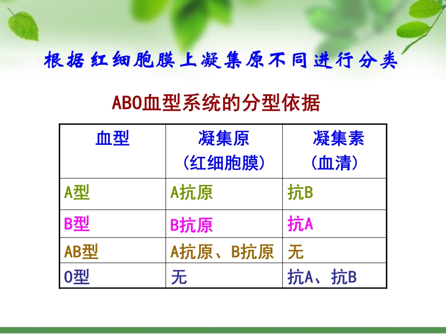 血型鉴定人体血压测定付锋.ppt_第3页