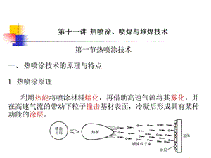 表面处理第十一讲热喷涂.ppt