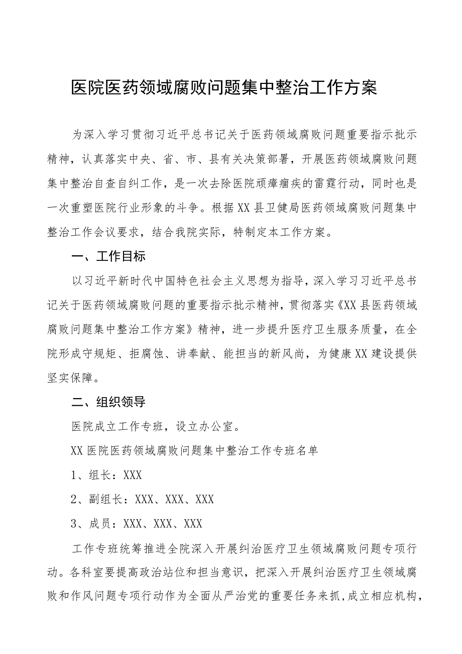 医院开展医药领域腐败问题集中整治的自查自纠报告多篇合集.docx_第1页