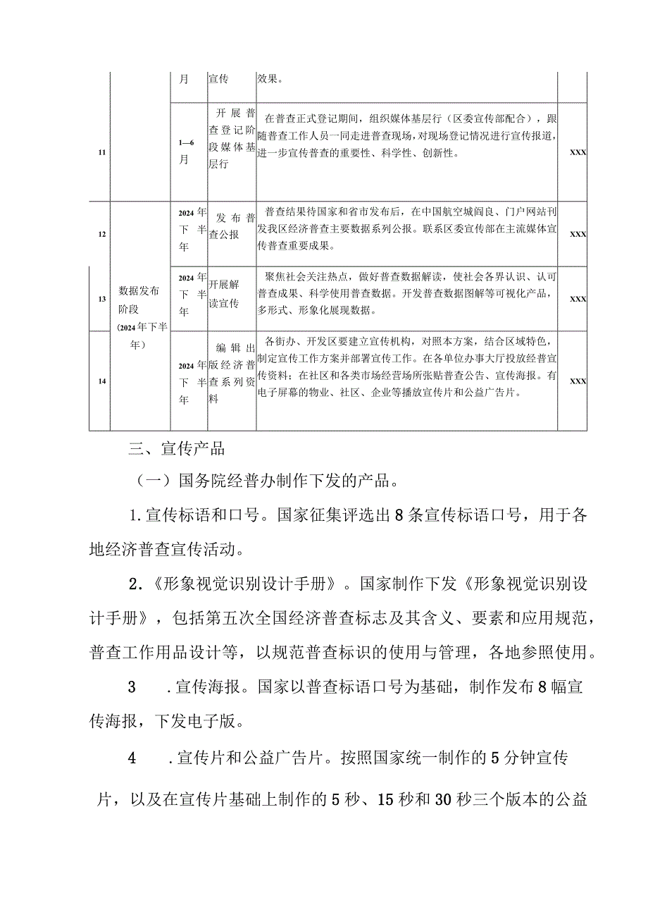 2023年新编全区开展全国第五次经济普查专项实施方案 合计3份.docx_第3页