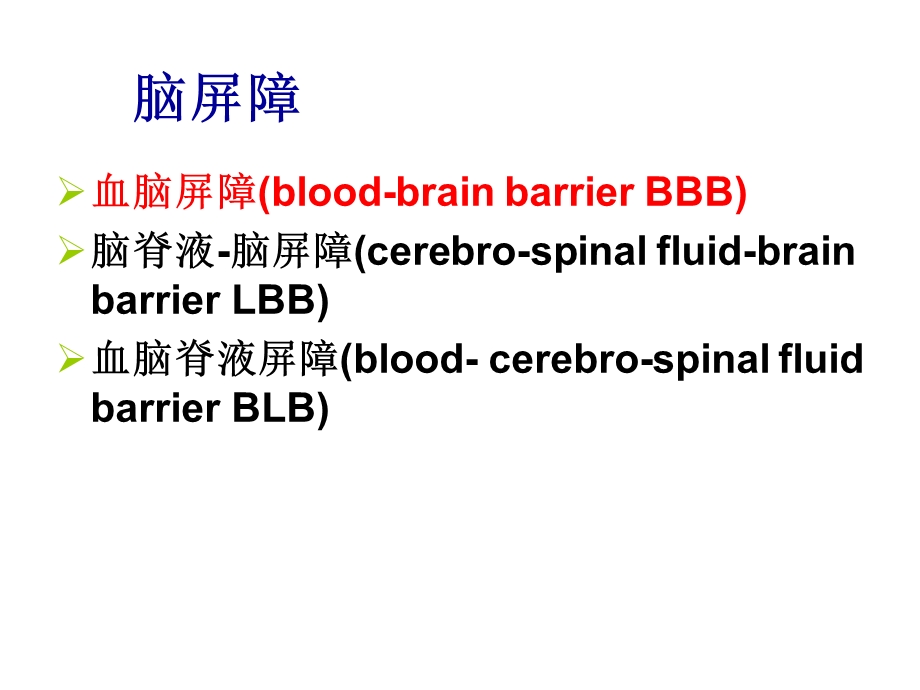 药物与脑屏障基础知识PPT课件.ppt_第2页