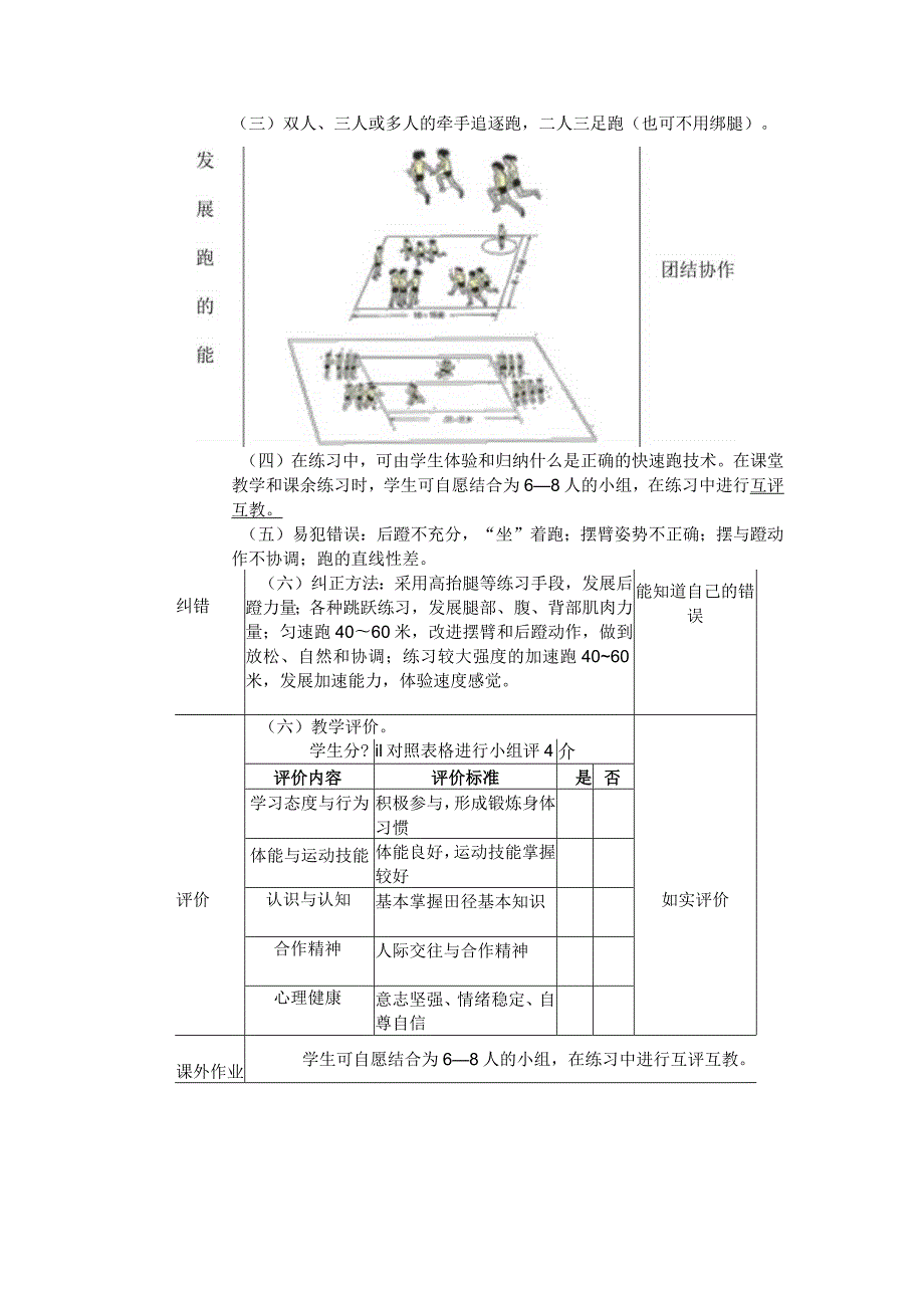 七年级《体育与健康》发展跑的能力实践课教案.docx_第2页