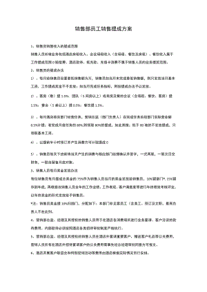 销售部员工销售提成方案.docx