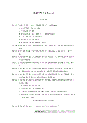 知名公司绩效管理制度.docx