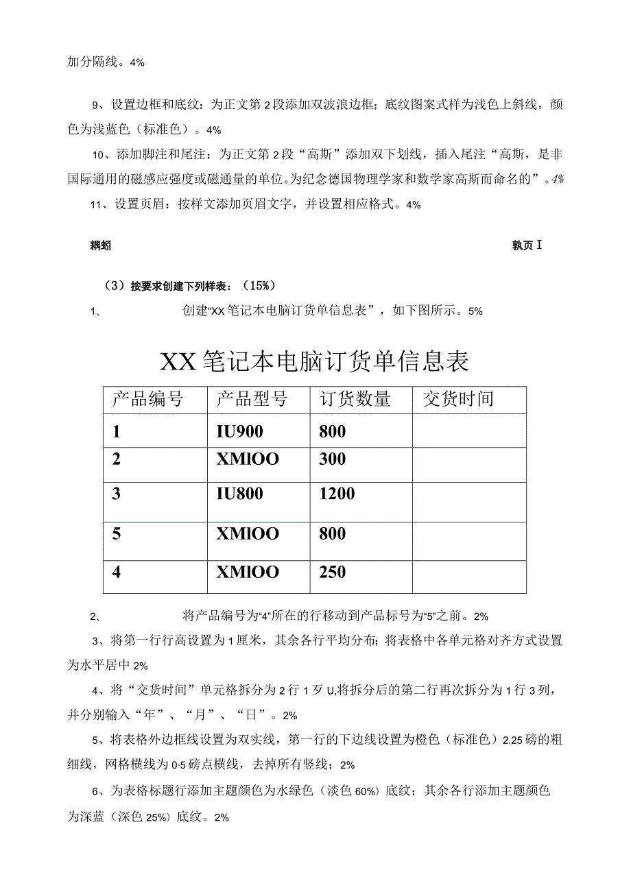 办公软件应用操作《中级操作员》技能竞赛.docx_第3页