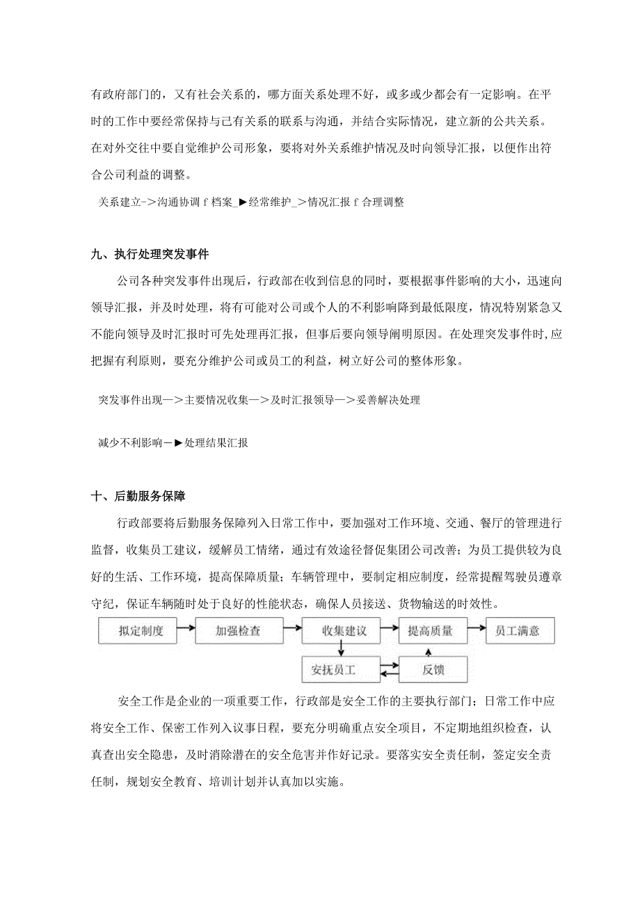 某公司行政管理的主要工作流程.docx_第3页