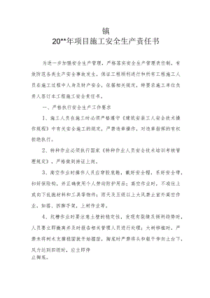 项目施工安全责任书.docx