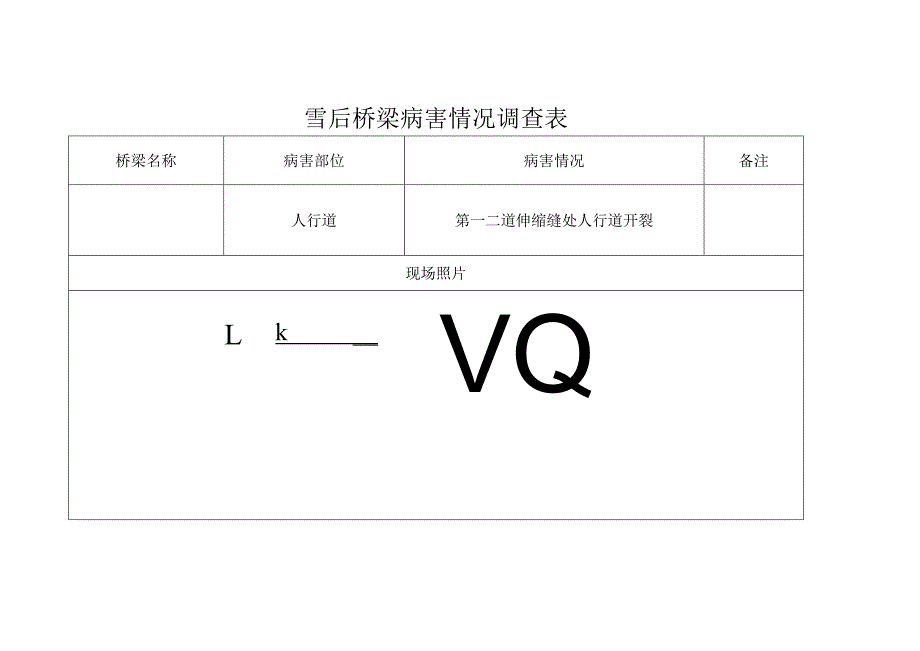 雪后桥梁病害情况调查表.docx_第3页