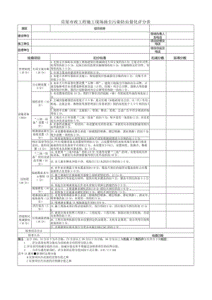 房屋市政工程施工现场扬尘污染防治量化评分表.docx