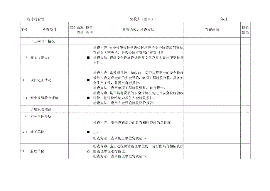 浙江省金属非金属露天矿山、地下矿山、尾矿库建设项目安全设施验收表.docx_第3页