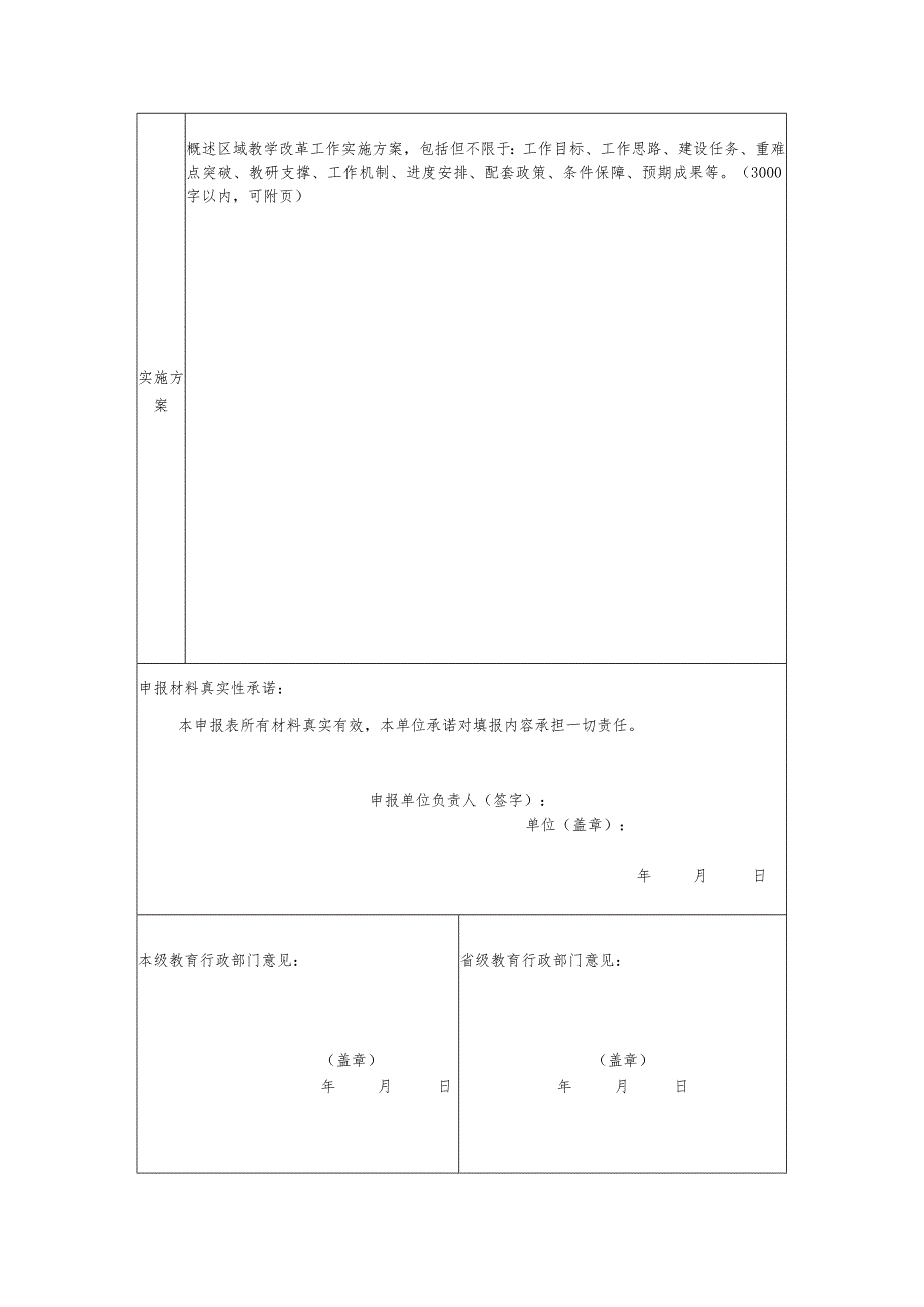 2023《义务教育教学改革实验区申报表》.docx_第2页