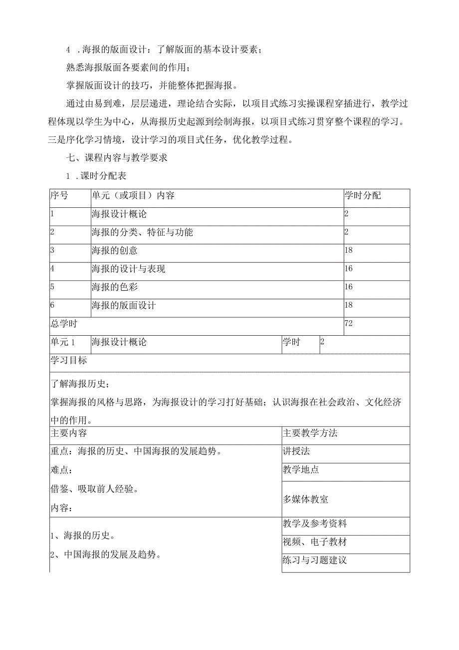 《海报设计》课程标准.docx_第3页