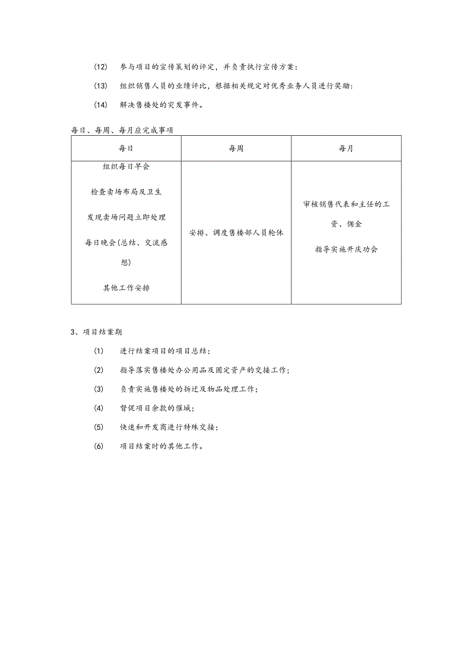 房地产企业销售部销售经理职能职责.docx_第3页