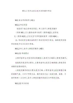 磺化工艺作业安全技术实际操作考试.docx